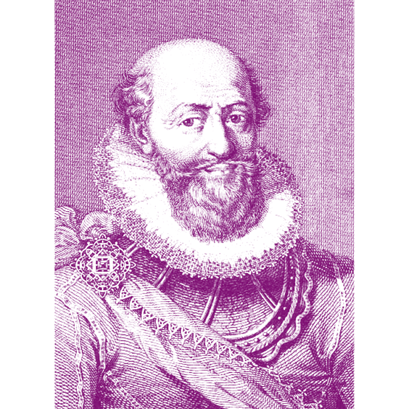 Portrait gravé de Maximilien de Béthune, duc de Sully